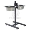 Trixie Dog Bar állványos etetőtál  2.8 l