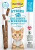 GimCat Sticks lazac és tőkehal 4 x  1 db