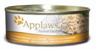 Applaws Cat csirkemellhús és sajt konzerv  156 g