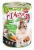 FitActive Goose & Rabbit konzerv macskáknak  415 g