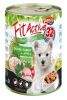 FitActive Junior Goose & Rabbit konzerv kutyáknak  415 g