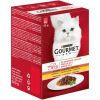 Gourmet Mon Petit nedves macskaeledel - szárnyas 6 x  50 g