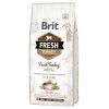Brit Fresh Overweight & Senior Dogs Fit & Slim - Pulyka és borsó  12 kg