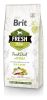 Brit Fresh Active Dogs Run & Work - Kacsa és köles  2.5 kg