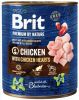 Brit Premium by Nature Adult Chicken with Hearts  800 g