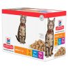 Hill's Science Plan Adult nedves macskatáp, csirke-hal-marha 12 x  85 g