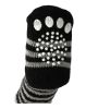 Flamingo kutyazokni - fekete/szürke l-es   4 db