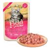Sam's Field True Meat Fillets for kittens - Turkey & Broccoli alutasakos eledel  85 g