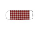 Szőtt szájmaszk - 2 rétegű (mosható) 1 db  Piros 