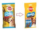 Pedigree Rodeo Duos Beef & Cheese - jutalomfalat marha és sajt ízesítéssel  123 g
