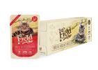 Sam's Field True Meat Fillets for sterilized cats - Beef & Beetroot alutasakos eledel 24 x  85 g