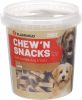 Flamingo Kutya Snack - Chew'n Snacks bárányos, csont formájú  500 g