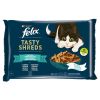 Felix Tasty Shreds halas válogatás szószban 4 x  80 g