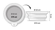 Flamingo 2in1 úti etető + itató  1 db