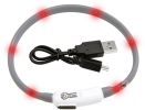 Flamingo Visio Light Led nyakörv macskáknak - fekete  35 cm