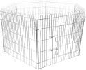 Flamingo Jax kutyaovi / kennel - fém  160x160x80 cm