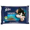 Felix Fantastic Halas Válogatás aszpikban lazaccal és cukkinivel, pisztránggal és zöldbabbal 4 x  85 g
