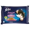 Felix Fantastic Junior Vegyes Válogatás csirkével, lazaccal 4 x  85 g