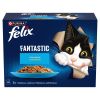 Felix Fantastic Halas Válogatás aszpikban tonhallal, lazaccal, tőkehallal, lepényhallal 12 x  85 g