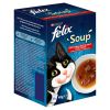 Felix Soup Time Original házias válogatás marhával, csirkével, báránnyal 6 x  48 g