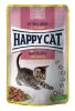 Happy Cat Kitten & Junior Land Geflügel alutasakos eledel - Baromfi  85 g