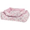 Scruffs Florence Box Bed - rózsaszín  60x50 cm