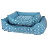 Scruffs Casablanca Box Bed - kék  90x70 cm