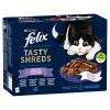 Felix Tasty Shreds vegyes válogatás szószban 12 x  80 g