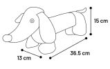 Flamingo kutyajáték - tacskó  35 cm