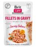 Brit Care Cat Fillets in Gravy - Salmon  85 g