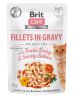 Brit Care Cat Fillets in Gravy - Turkey & Salmon  85 g