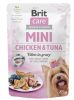 Brit Care Mini Fillets in Gravy - Chicken & Tuna  85 g