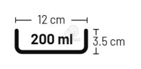 Flamingo rágcsáló kerámiatál  Ø 13.5 cm - 360 ml