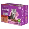 Whiskas alutasak 12 pack eledel kölyök macskák részére krémes ízesítéssel 12x85 g 12 x  85 g