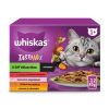 Whiskas alutasak 12 pack eledel macskák részére a séf ajánlata ízesítéssel 12x85 g 12 x  85 g