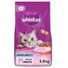 Whiskas Adult szárazeledel ivartalanított macskáknak lazaccal  1.4 kg