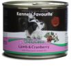 Kennels' Favourite Lamb & Cranberry - Bárány és vörösáfonya  200 g