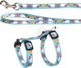 Flamingo egérmintás hám és póráz macskáknak  15-25 cm/20-35 cm