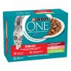Purina ONE Sterilcat marhával, lazaccal, pulykával és zöldségekkel nedves macskaeledel 12 x  85 g