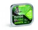 Monge BWild Grain Free Paté Terrine Sterilised - vaddisznó zöldségekkel  100 g