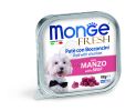 Monge Dog Fresh paté húsdarabokkal - marha  100 g