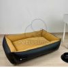 NRDOGS Soft Basket kutyafekhely - okkersárga  60x40 cm