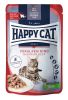 Happy Cat pouch szósz culinary marha macskák részére  85 g
