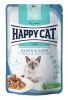 Happy Cat pouch szósz sensitive stomach&intestines macskák részére  85 g