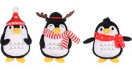 Flamingo karácsonyi kutyajáték - pingvinek több formában  1 db