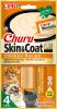 Inaba Cat Churu Skin&Coat - csirke 4 x  14 g