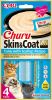 Inaba Cat Churu Skin&Coat - tonhal-fésűkagyló 4 x  14 g