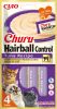 Inaba Cat Churu Hairball Control - tonhal 4 x  14 g
