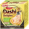 Inaba Cat Ciao Dashi Delights - csirke-tonhal-fésűkagyló  70 g