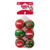 KONG karácsonyi labdakészlet Holiday2  6 db